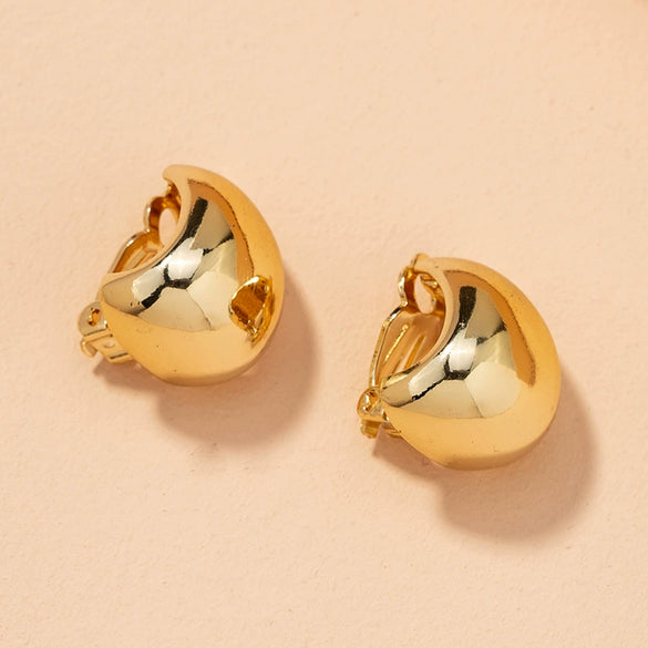 Wholesale Geometric Electroplated Alloy Earrings For Women