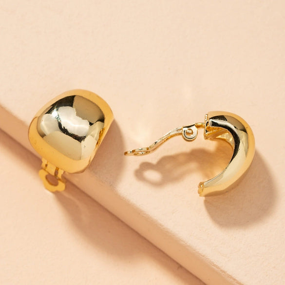 Wholesale Geometric Electroplated Alloy Earrings For Women