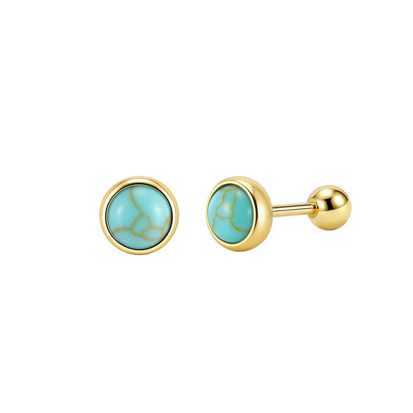 Wholesale Geometric Electroplated 925 Silver Jewelry Bracelets Earrings Ear Studs For Women
