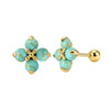 Wholesale Geometric Electroplated 925 Silver Jewelry Bracelets Earrings Ear Studs For Women