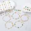 Wholesale Geometric Electroplated 925 Silver Jewelry Bracelets Earrings Ear Studs For Women
