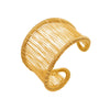 Wholesale Geometric Electroplated Stainless Steel Braided Wire Wrap Open Bracelet Accessories