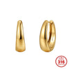 Wholesale Geometric Electroplated Stainless Steel Earrings Unisex Original Design Style