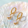 Wholesale Geometric Electroplated Stainless Steel Earrings Unisex Original Design