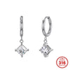 Wholesale Geometric Electroplated Stainless Steel Earrings Unisex Original Design