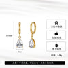 Wholesale Geometric Electroplated Stainless Steel Earrings Unisex