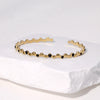 Wholesale Geometric Electroplated Stainless Steel Open Bracelet Accessories