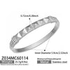 Wholesale Geometric Electroplated Stainless Steel Zircon And Acrylic Flower Bracelet Set