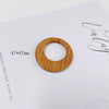 Wholesale Geometric Handmade Brown Original Wood Jewelry Accessories For Earrings