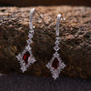 Wholesale Geometric Highend Luxury S925 Sterling Silver 18K Gold Natural Color Treasure Earrings Jewelry
