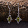 Wholesale Geometric Highend Luxury S925 Sterling Silver 18K Gold Natural Color Treasure Earrings Jewelry