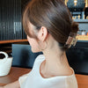Wholesale Geometric Irregular Circle Twist Flower Earrings Made Of Alloy With Electroplating