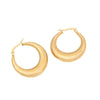 Wholesale Geometric Irregular Metal Stainless Steel Earrings With Electroplating For Women
