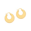 Wholesale Geometric Irregular Metal Stainless Steel Earrings With Electroplating For Women
