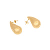 Wholesale Geometric Irregular Metal Stainless Steel Earrings With Electroplating For Women
