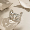 Wholesale Geometric Irregular Personality Bracelet Made Of Titanium Steel With Electroplating Processing