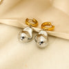 Wholesale Geometric Irregular Stainless Steel 18K Gold Plated Earrings For Women