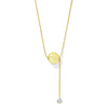 Wholesale Geometric 14K Plated Stainless Steel Tassel Clavicle Chain Jewelry