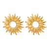 Wholesale Geometric Light Luxury Nonfading Waterproof Earrings For Girls Titanium Steel Electroplated