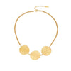 Wholesale Geometric Metal Irregular Stainless Steel Necklace With O Shaped Chain And Electroplating Treatment For Women