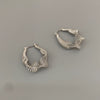 Wholesale Geometric Metal Spring Earrings For Women Copper Electroplated