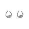 Wholesale Geometric Metal Spring Earrings For Women Copper Electroplated