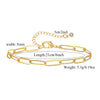 Wholesale Geometric Minimalist Copper Real Gold Plated Anklet For Women