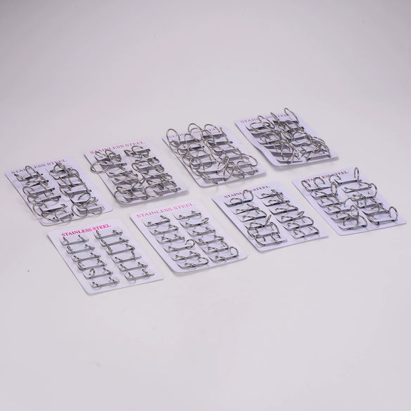 Wholesale Geometric Minimalist Unisex Electroplated Stainless Steel Ear Buckle