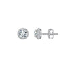 Wholesale Geometric Moissanite Inlaid Gold Plated 925 Silver Earrings For Women