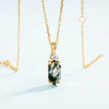Wholesale Geometric Natural Agate 925 Silver Pendant For Women