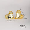 Wholesale Geometric Niche Style Earrings With Electroplating Ccp Material