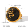 Wholesale Geometric Obsidian Studded Stainless Steel Electroplated Jewelry For Women Earrings And Sweater Chain Necklace