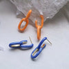 Wholesale Geometric Oildropped Goldplated Copper Earrings For Women