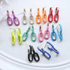 Wholesale Geometric Oildropped Goldplated Copper Earrings For Women