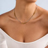 Wholesale Geometric Oshaped Stainless Steel Chain Necklace For Women