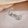 Wholesale Geometric Patchwork Titanium Steel Earrings With Electroplating For Women