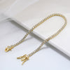 Wholesale Geometric Pattern Electroplated S925 Silver Tennis Bracelet For Women And Unisex