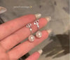 Wholesale Geometric Pearl Earrings For Women Metal U Shape Electroplated