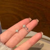 Wholesale Geometric Pearl Earrings For Women Metal U Shape Electroplated