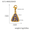 Wholesale Geometric Pendant Necklace And Bracelet Set In Stainless Steel With Furnace Vacuum Plating For Women Summer Fashion