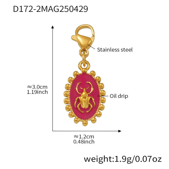 Wholesale Geometric Pendant Necklace And Bracelet Set In Stainless Steel With Furnace Vacuum Plating For Women Summer Fashion