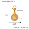 Wholesale Geometric Pendant Necklace And Bracelet Set In Stainless Steel With Furnace Vacuum Plating For Women Summer Fashion