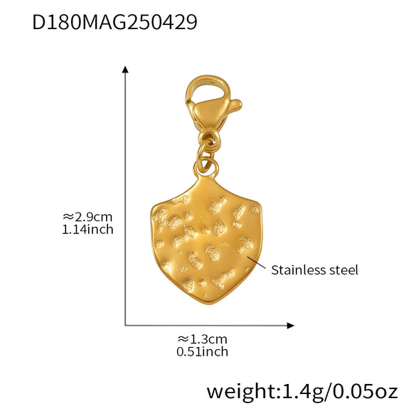 Wholesale Geometric Pendant Necklace And Bracelet Set In Stainless Steel With Furnace Vacuum Plating For Women Summer Fashion