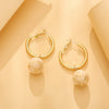 Wholesale Geometric Plastic And Resin Earrings With S925 Silver Needles