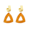 Wholesale Geometric Plastic And Resin Earrings With S925 Silver Needles