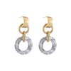 Wholesale Geometric Plastic And Resin Earrings With S925 Silver Needles