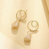 Wholesale Geometric Plastic And Resin Earrings With S925 Silver Needles