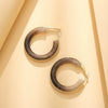 Wholesale Geometric Plastic And Resin Earrings With S925 Silver Needles