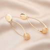 Wholesale Geometric Plastic And Resin Earrings With S925 Silver Needles
