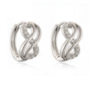 Wholesale Geometric Retro Women's Copper Micropaved Zircon Earrings